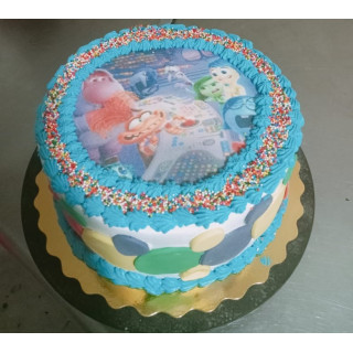 Torta Rellena de Fruta